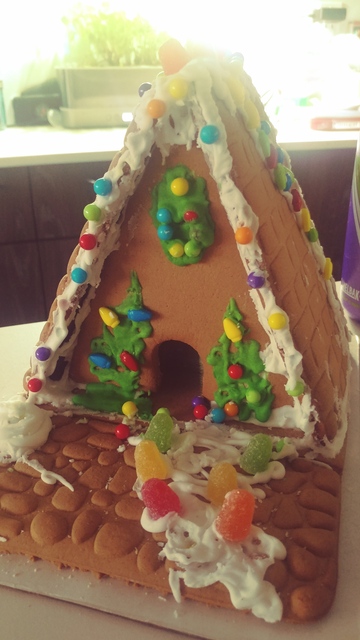 gingerbread house 20210102