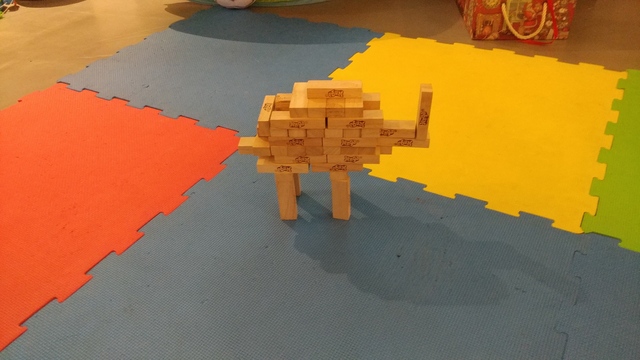 Jenga Elephant